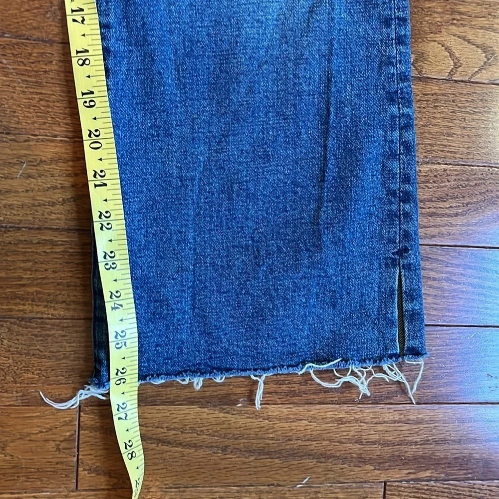 Abercrombie & Fitch | Simone High Rise Ankle Crop‎ Flare Embroidered Jean 31/12